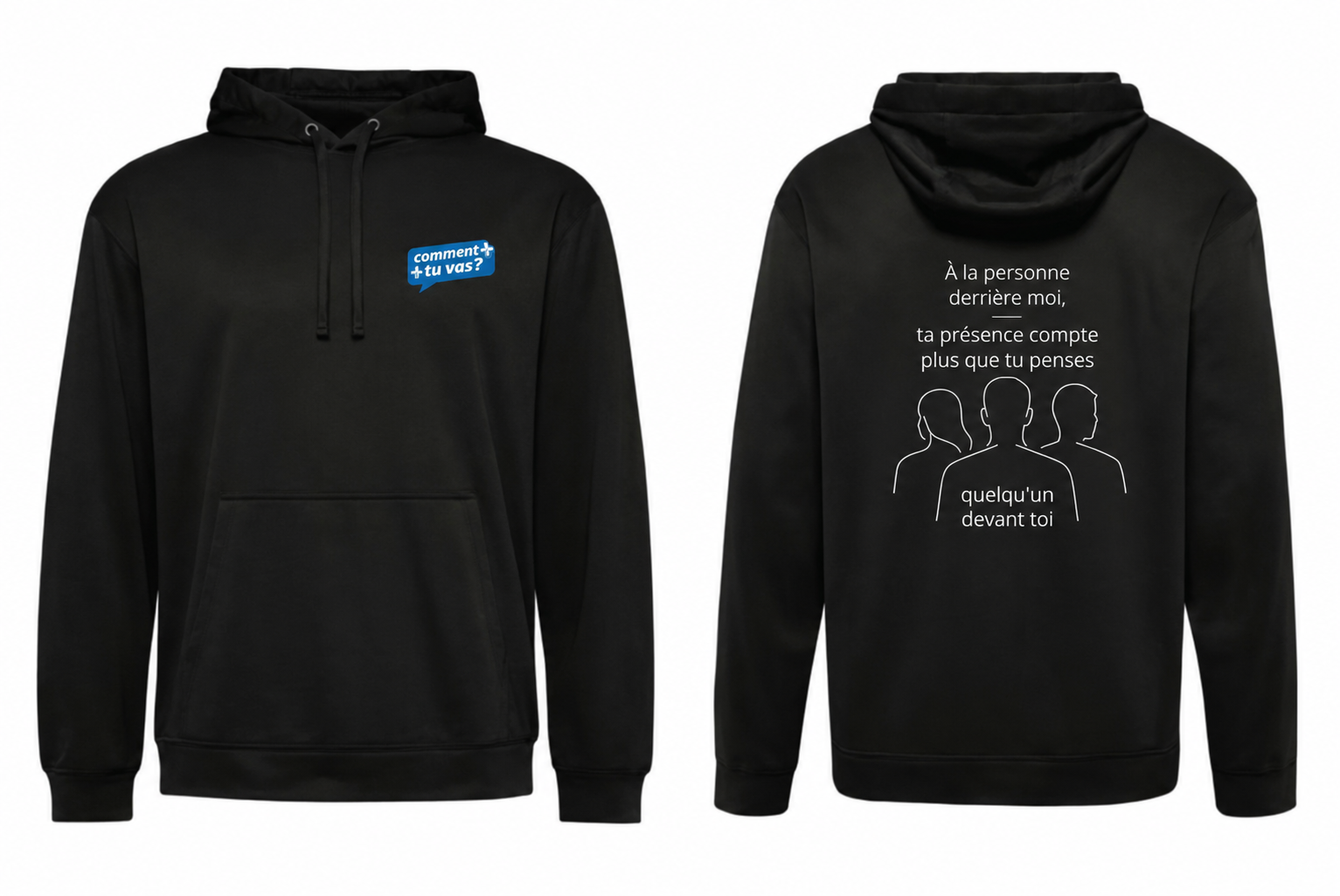 Comment tu vas? Hoodie